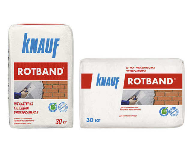 Технические характеристики и особенности штукатурной смеси Knauf Rotband 