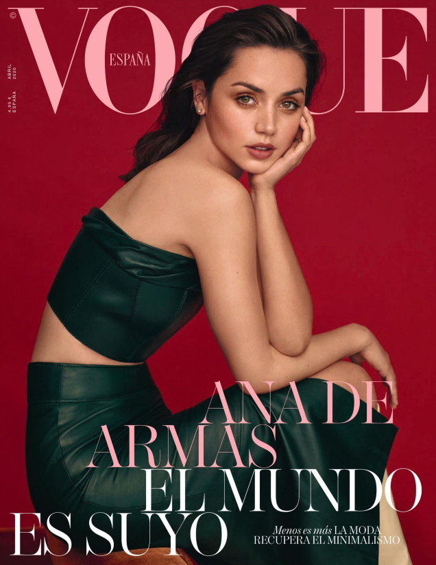 SNEAK PEEK : "No Time To Die" - Ana de Armas in "Vogue"