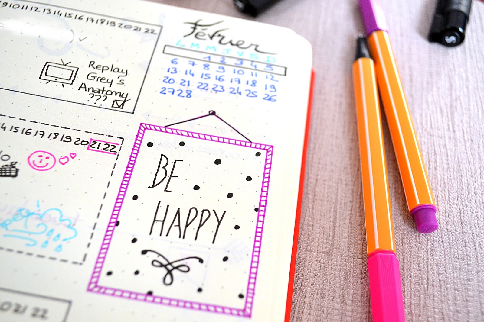 Épinglé sur Bullet journal