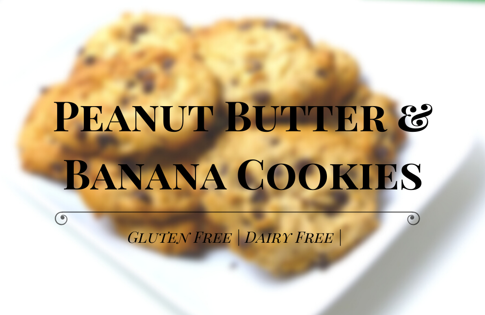 Peanut Butter + Banana Cookies GF DF Vegan // Lucyy Bakes