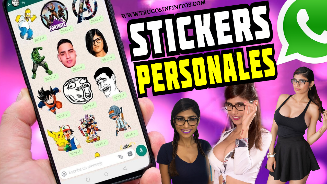 😎STICKERS PERSONALES!😎 CREA Y ENCUENTRA LOS MEJORES STICKERS PARA
