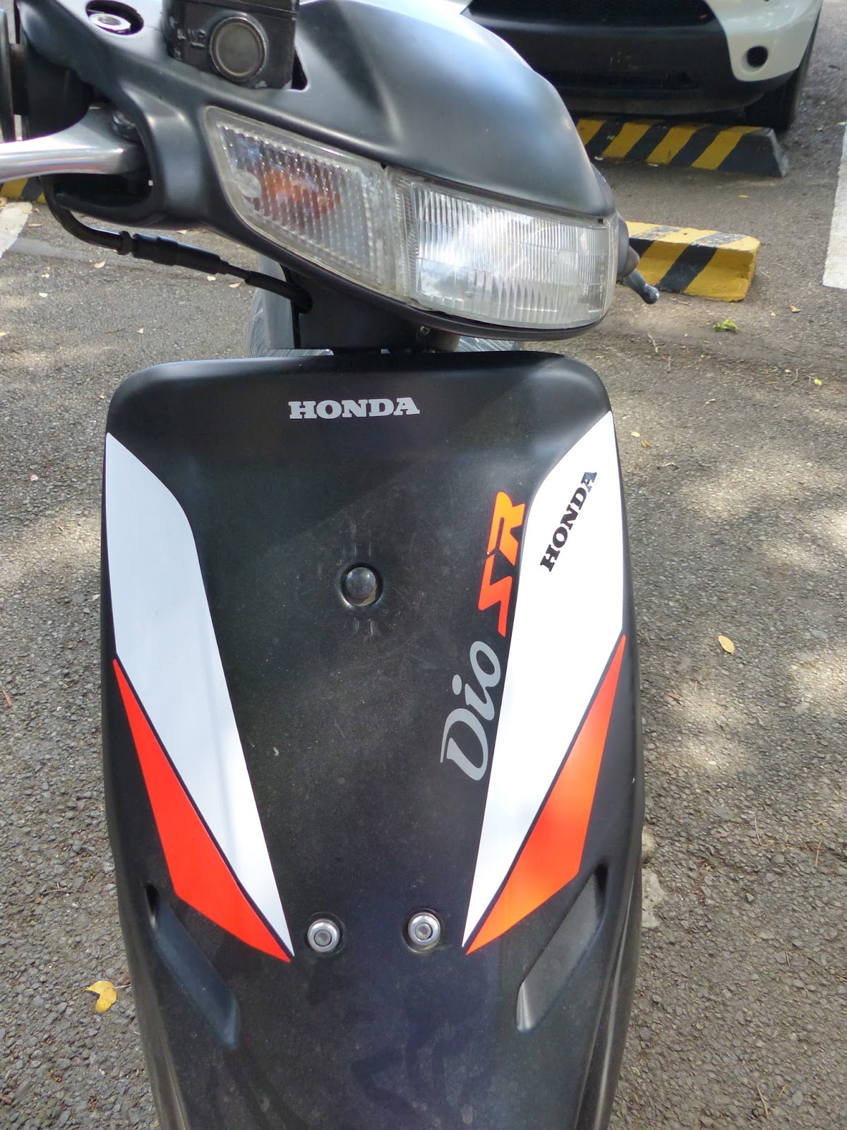 Oldmotodude Honda Dio Sr Scooter Spotted On Dominican Republic Trip