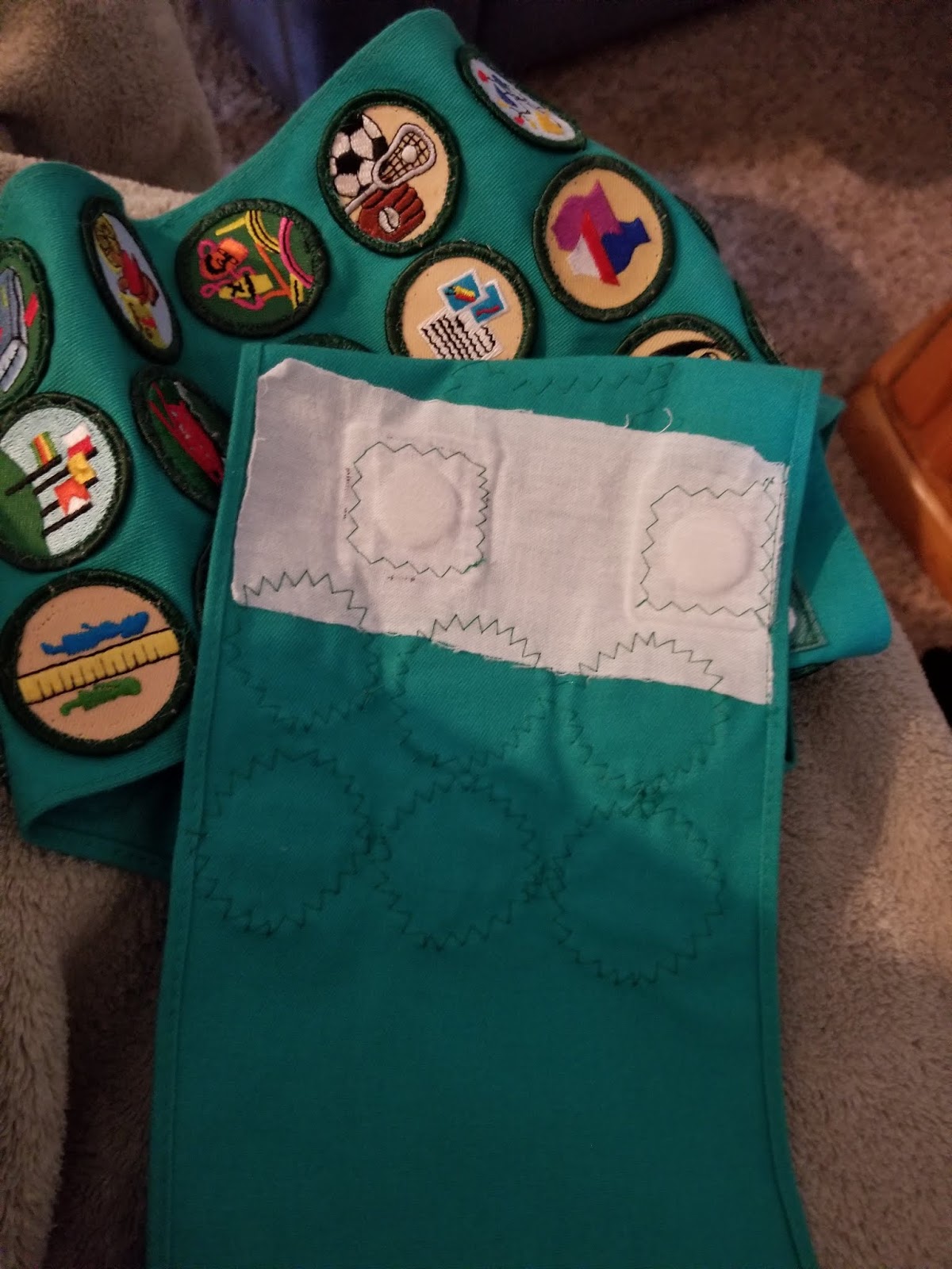 Sewing on Badges & Patches