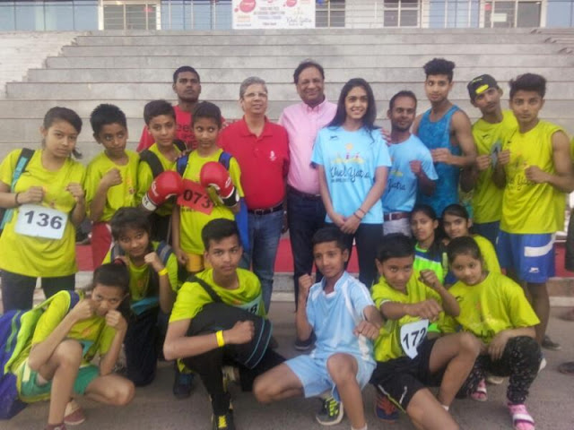 SpiceJet sponsors Khel Yatra for underprivileged children SpiceJet sponsors Khel Yatra for underprivileged children