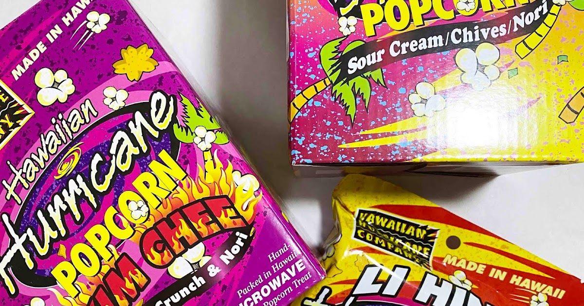 Hawaii Mom Blog Hawaiian Hurricane Popcorn