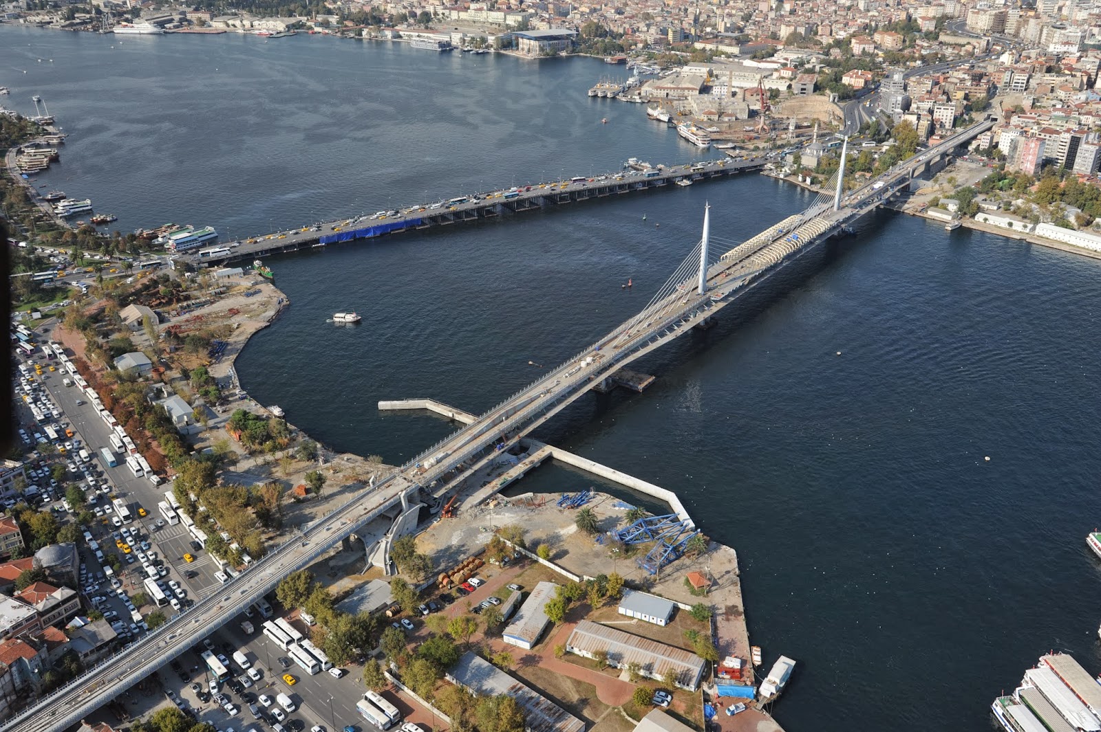 Мост халич в стамбуле