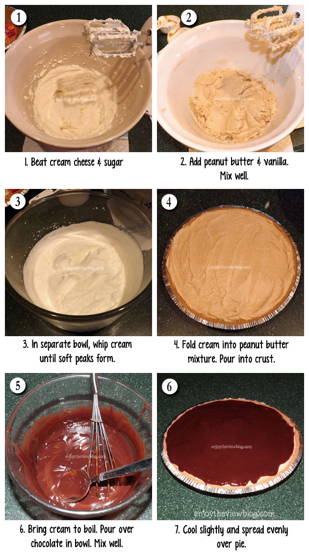 MeltinYourMouth {sugarfree} Peanut Butter Pie {enjoy the view}