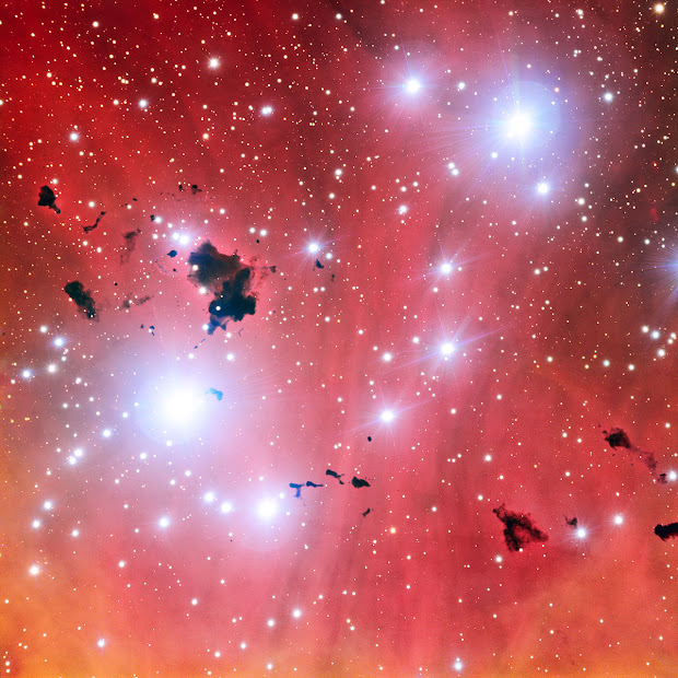 Open Cluster and Emission Nebula IC 2944