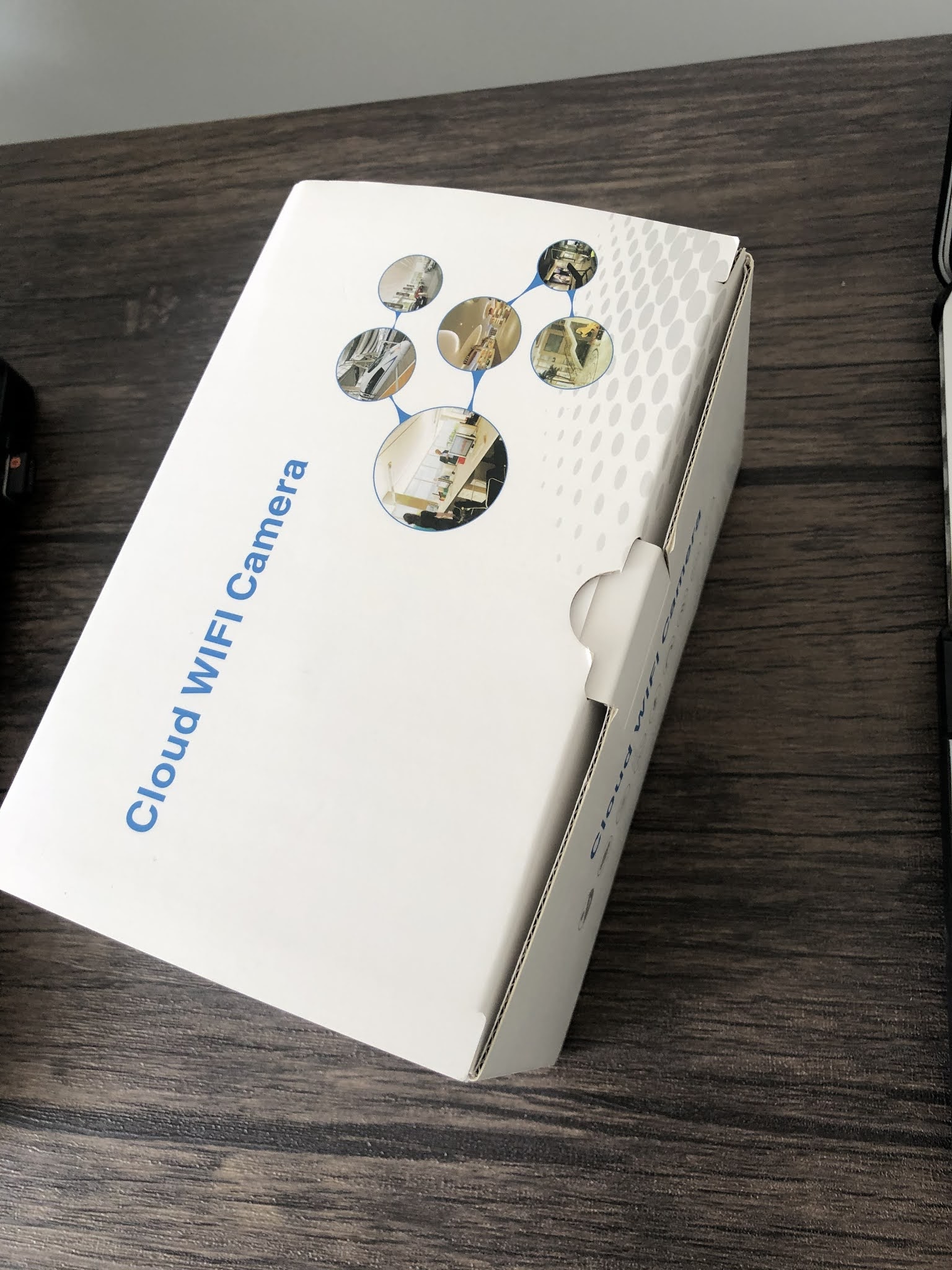 Caja camara ip