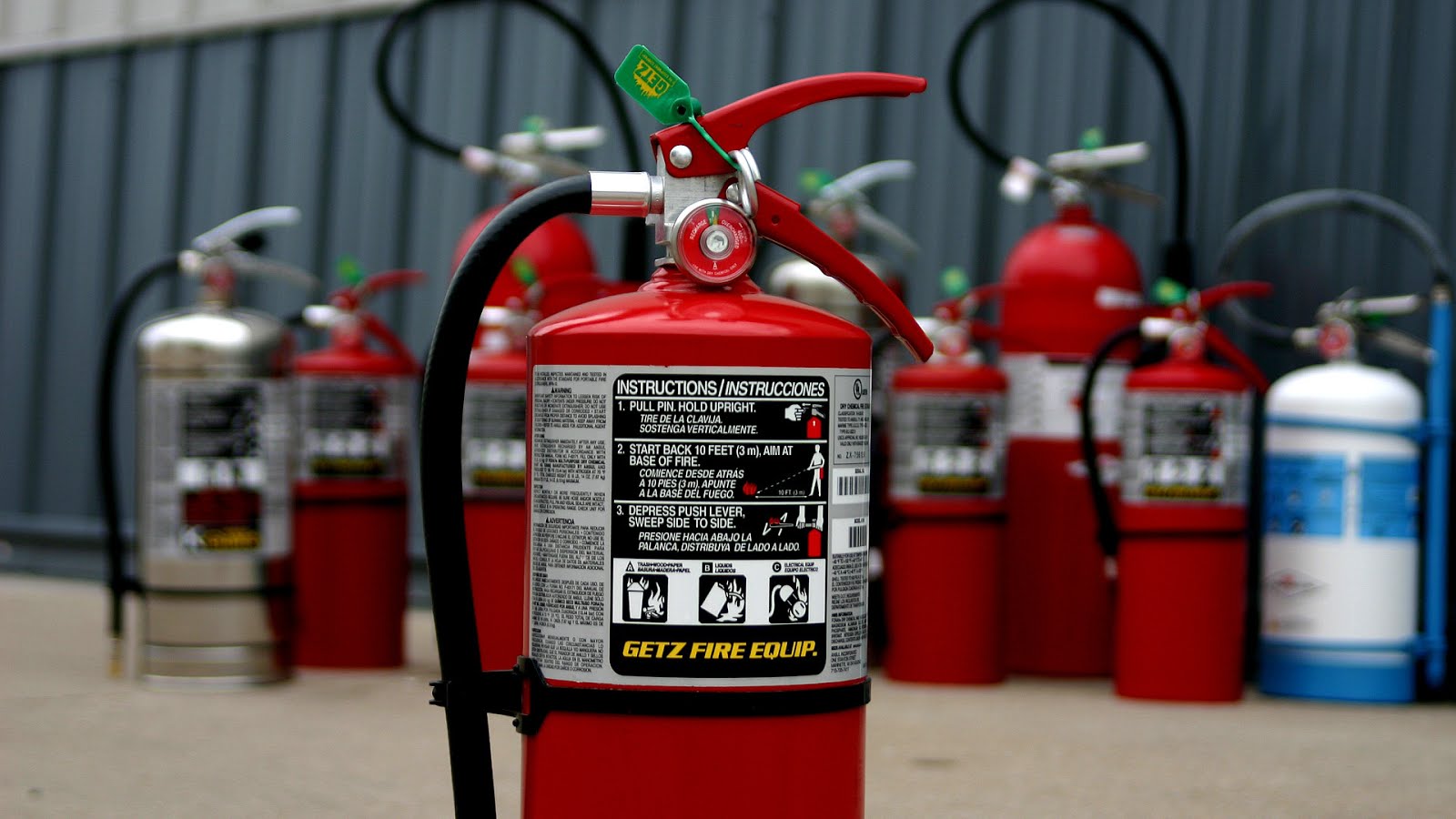 Service Fire Extinguishers Fire Choices