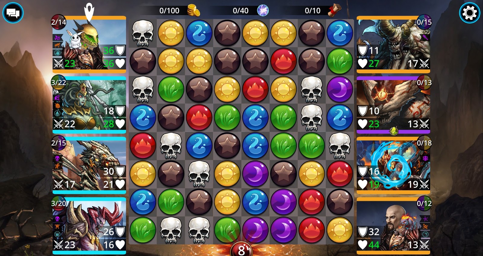 Gems of war сборки для фарма душ