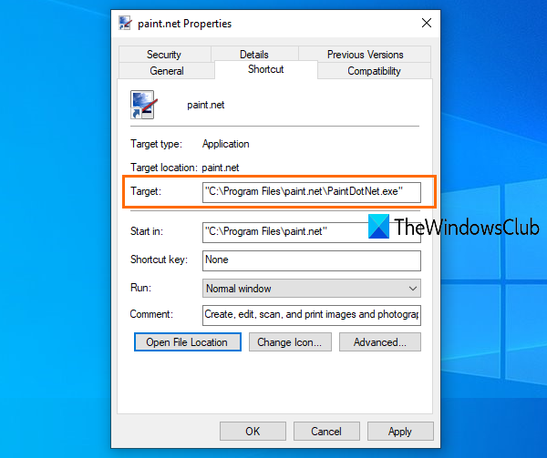Найдите, где установлена ​​программа в Windows 10