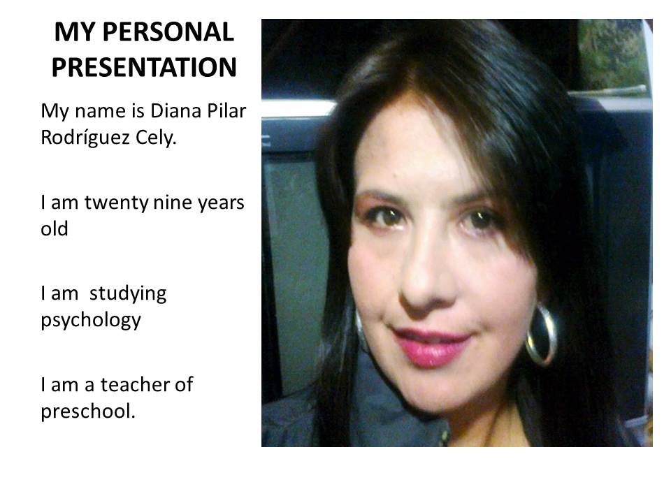 ENGLISH B1 MY PERSONAL PRESENTATION
