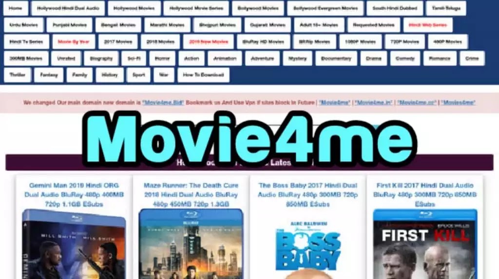 Movie4me 2021 Download is a public piracy website to download latest Bollywood, Hollywood, Telugu, Tamil movies for free.  Movie piracy has become a major concern not only for the filmmakers but also for the government.
