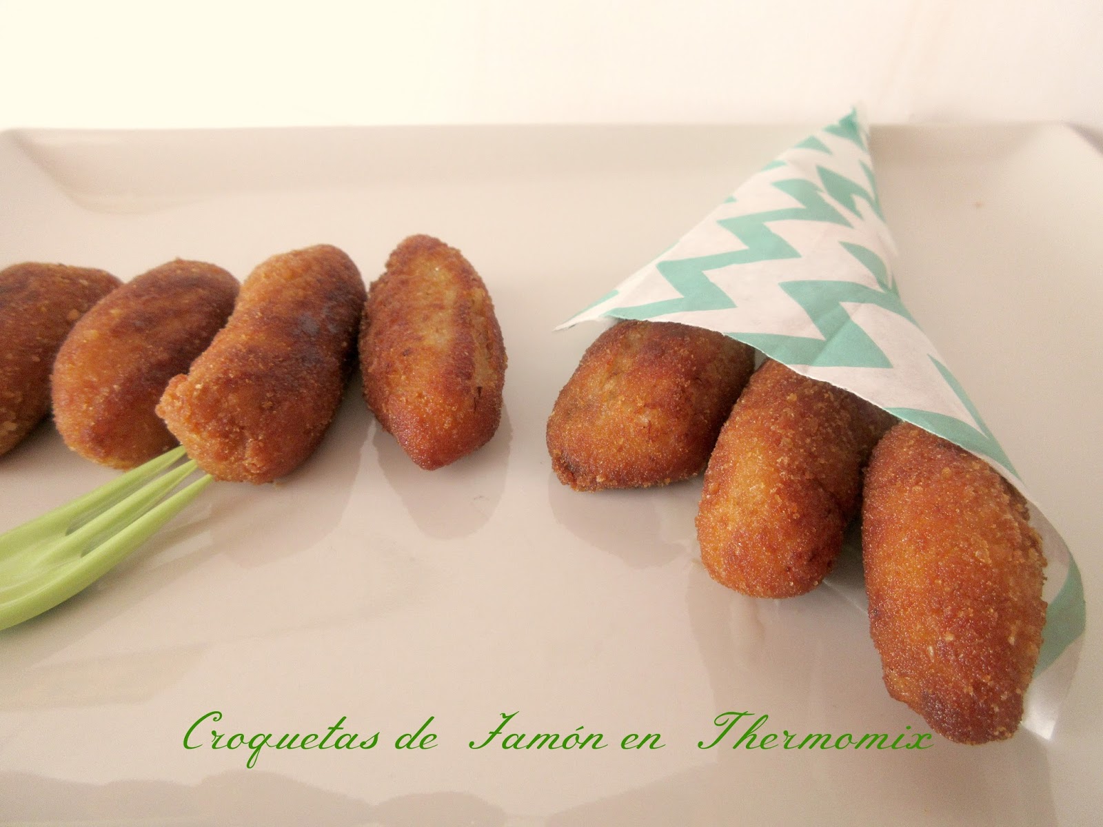 CROQUETAS DE JAMÓN EN THERMOMIX COCINA CON REINA