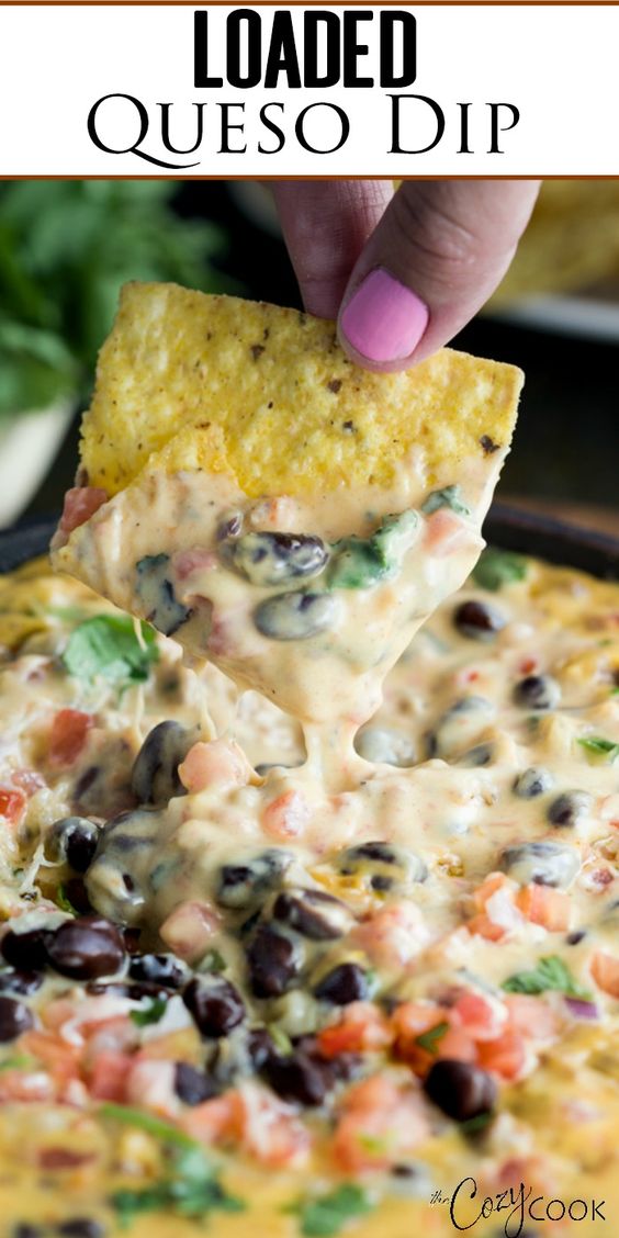 Loaded Queso Dip Recipe Family Fresh Meals