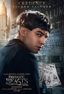 Fantastic Beasts and Where to Find Them Credence Poster