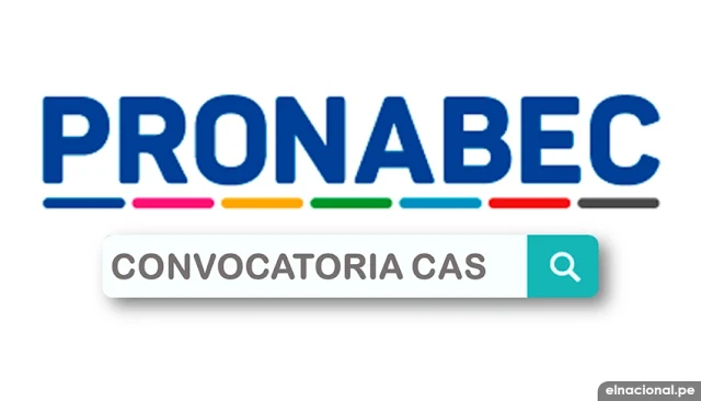 Convocatorias CAS PRONABEC 2021 - WWW.PRONABEC.GOB.PE