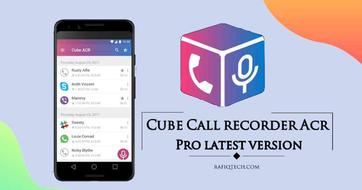 Приложение мод. Cube ACR перестал записывать 2023. Cube Call Recorder Pro v2.4.252. Cube звонок как.