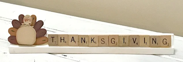 thanksgiving sign with turkey