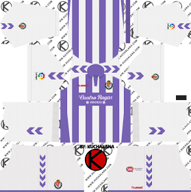 Real Valladolid 2018/19 Kit - Dream League Soccer Kits