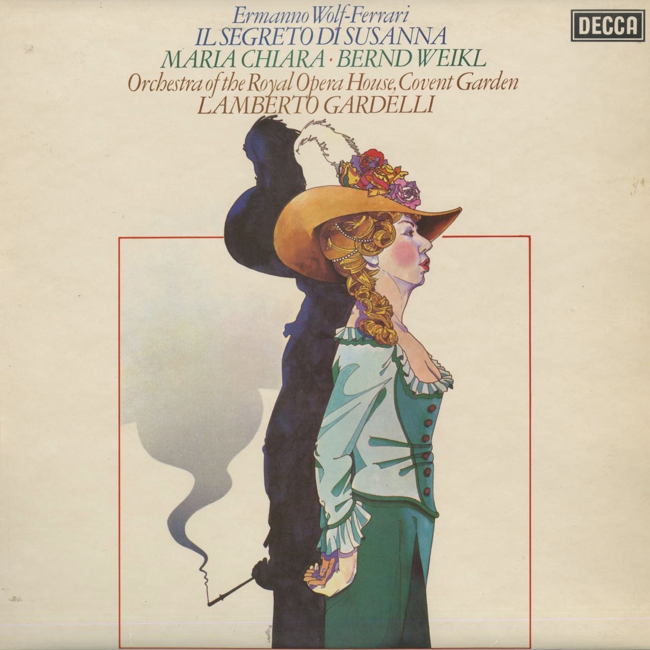 afina tus oidos WolfFerrari Il segreto di Susanna Gardelli 1976