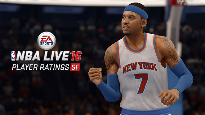 NBA Live 16 Top 5 Small Forwards (ratings)