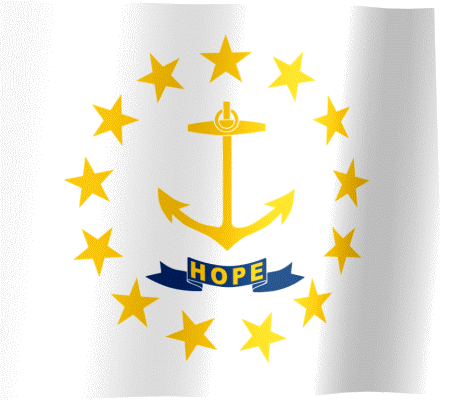 Rhode Island Flag GIF All Waving Flags Rhode Island Flag GIF All Waving Flags