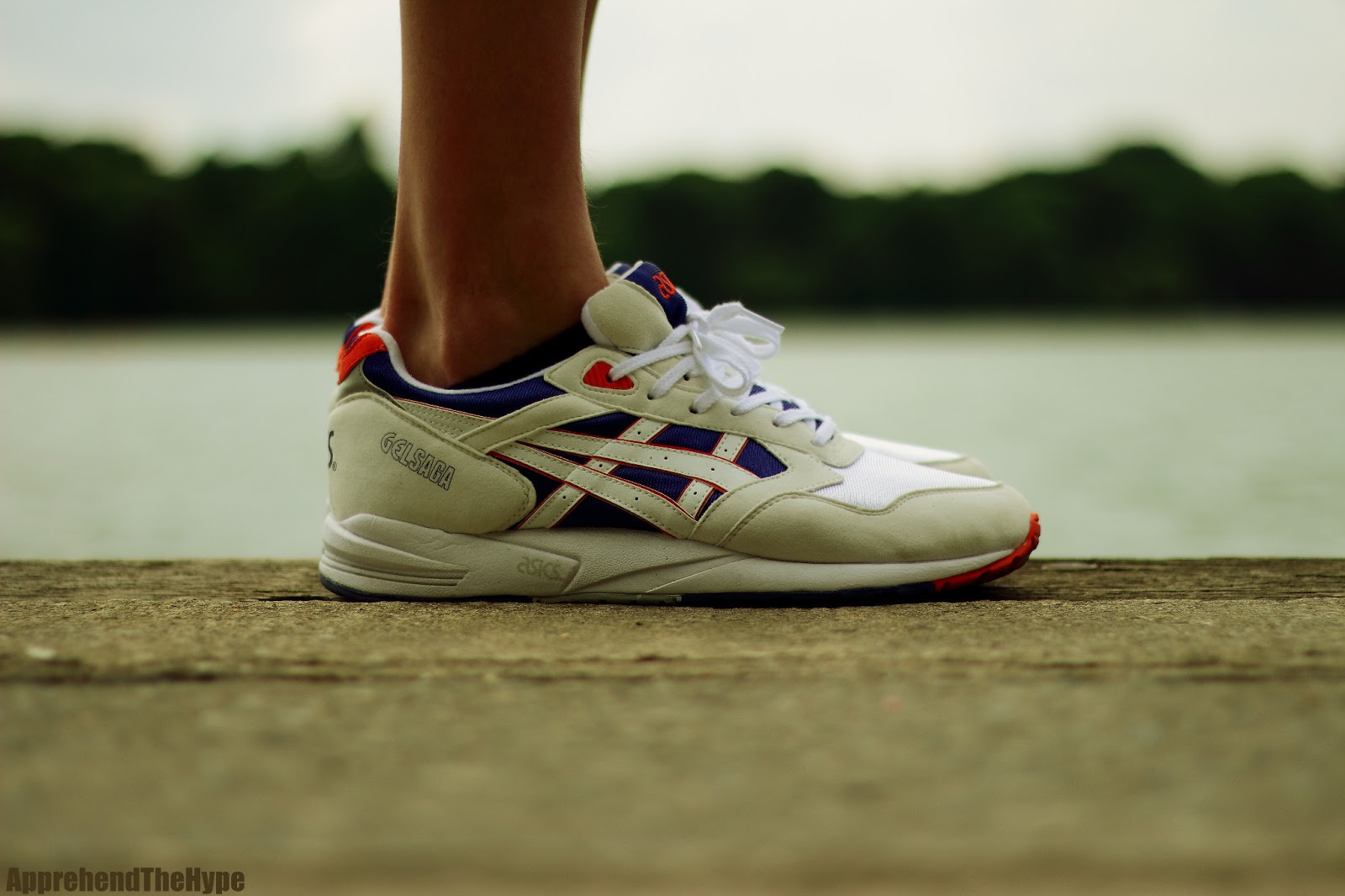 asics gel saga blue