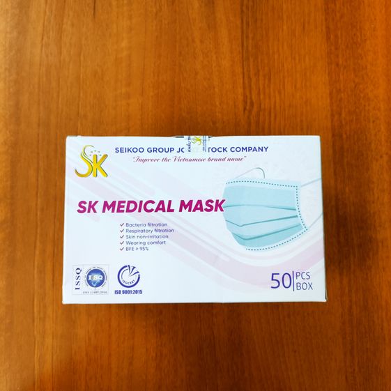 [HỘP] KHẨU TRANG Y TẾ KHÁNG KHUẨN CAO CẤP MEDICAL MASK (4 LỚP, HỘP 50 CÁI)