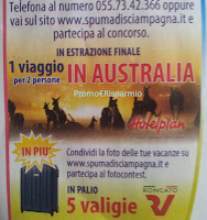 Con Spuma di Sciampagna vinci valige Roncato e viaggio in Australia Logo Con Spuma di Sciampagna vinci valige Roncato e viaggio in Australia