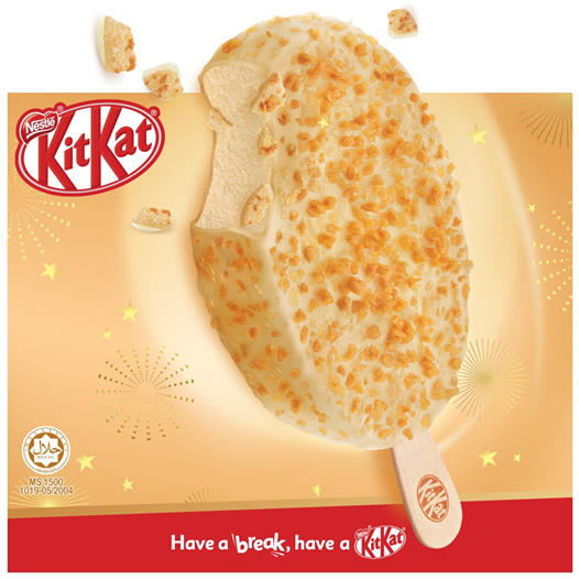 KITKAT Gold, Nestlé Ice Cream is also proud to launch the KITKAT Gold Ice Cream,