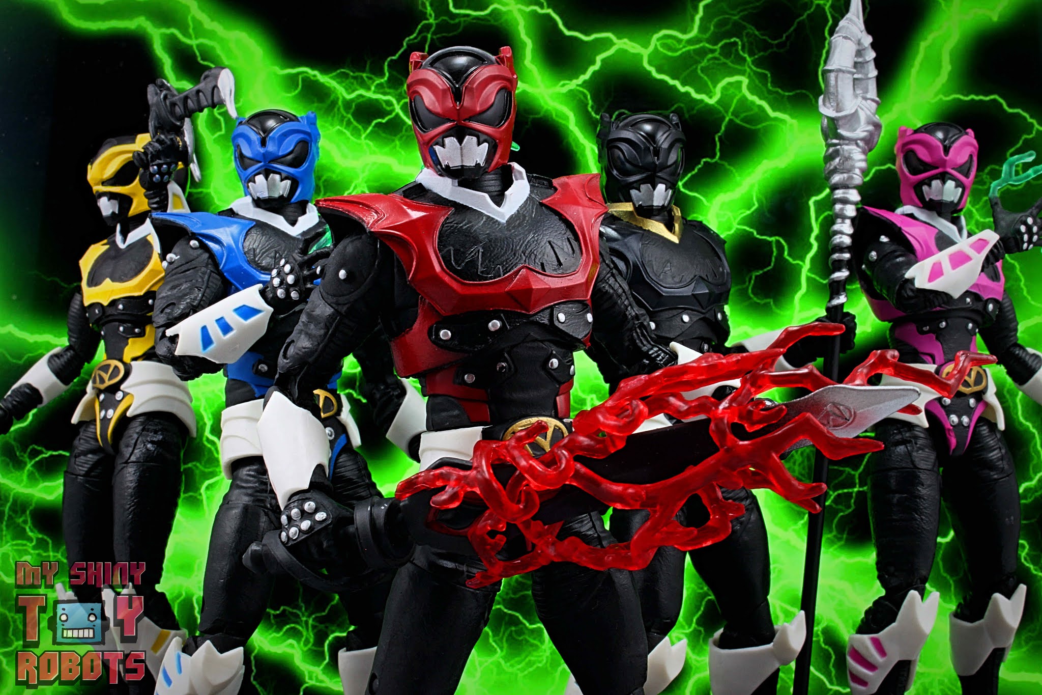 Hasbro Power Rangers Lightning Collection - Team Pack 6 Pollici Psycho Ranger, Action Figure Collezionabili