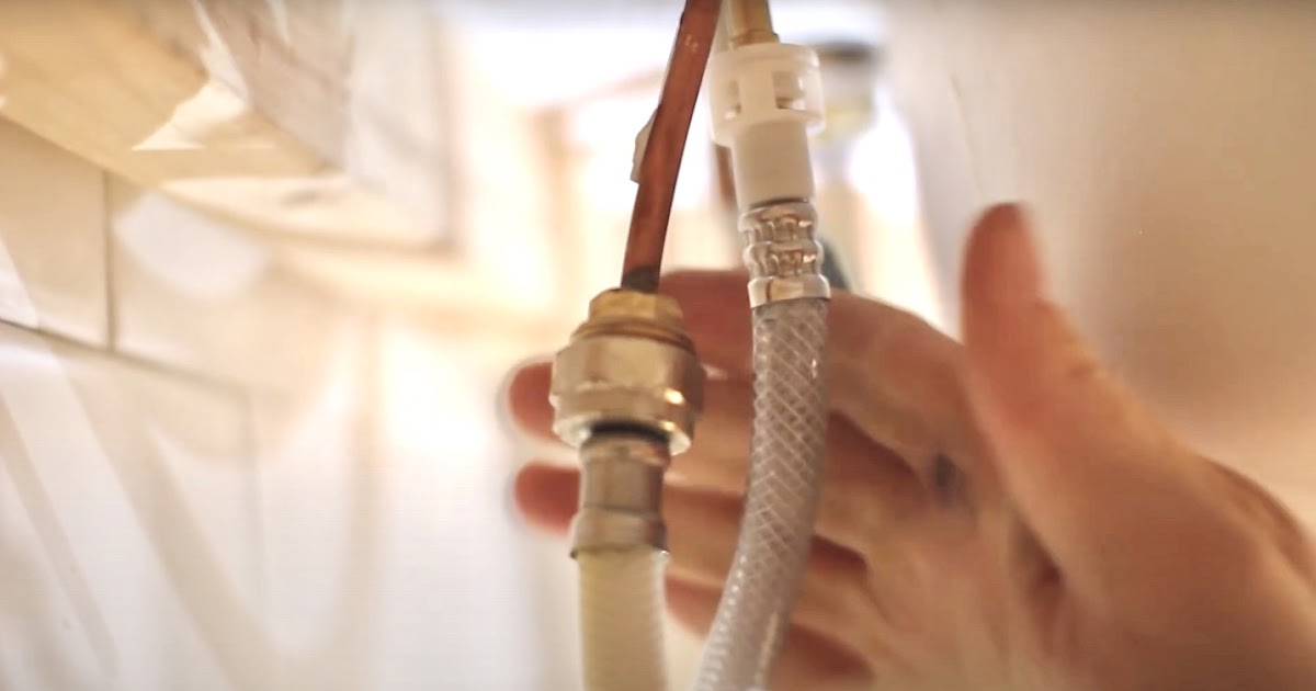 How to Remove "Quick Connect" Faucet Hoses