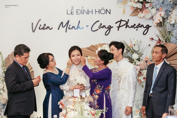 Công Phượng lần đầu lên tiếng sau lễ đính hôn bí mật với Viên Minh - hình ảnh buổi lễ