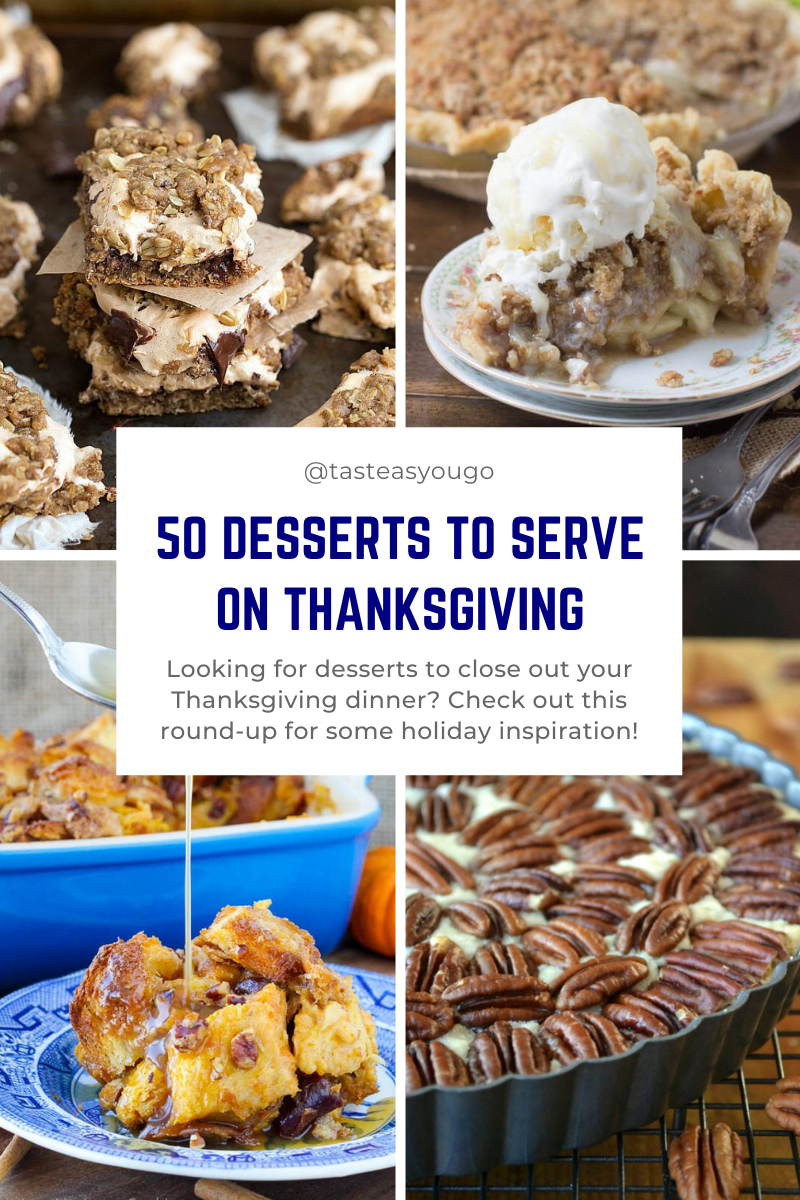 50 Desserts to Serve on Thanksgiving