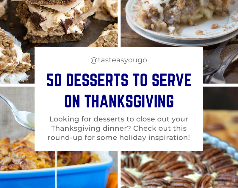 50 Desserts to Serve on Thanksgiving