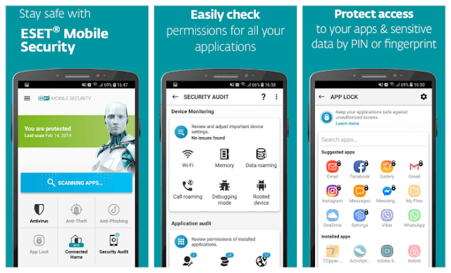 Download Antivirus for Android 2023 ESET Mobile Security for free
