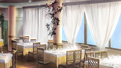 anime background restaurant fancy landscape