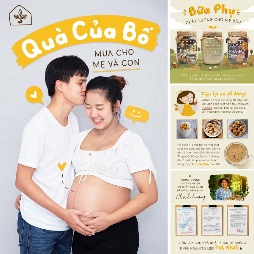 [A36] Kích thích sự phát triển trí não với combo hạt dinh dưỡng cho Mẹ Bầu
