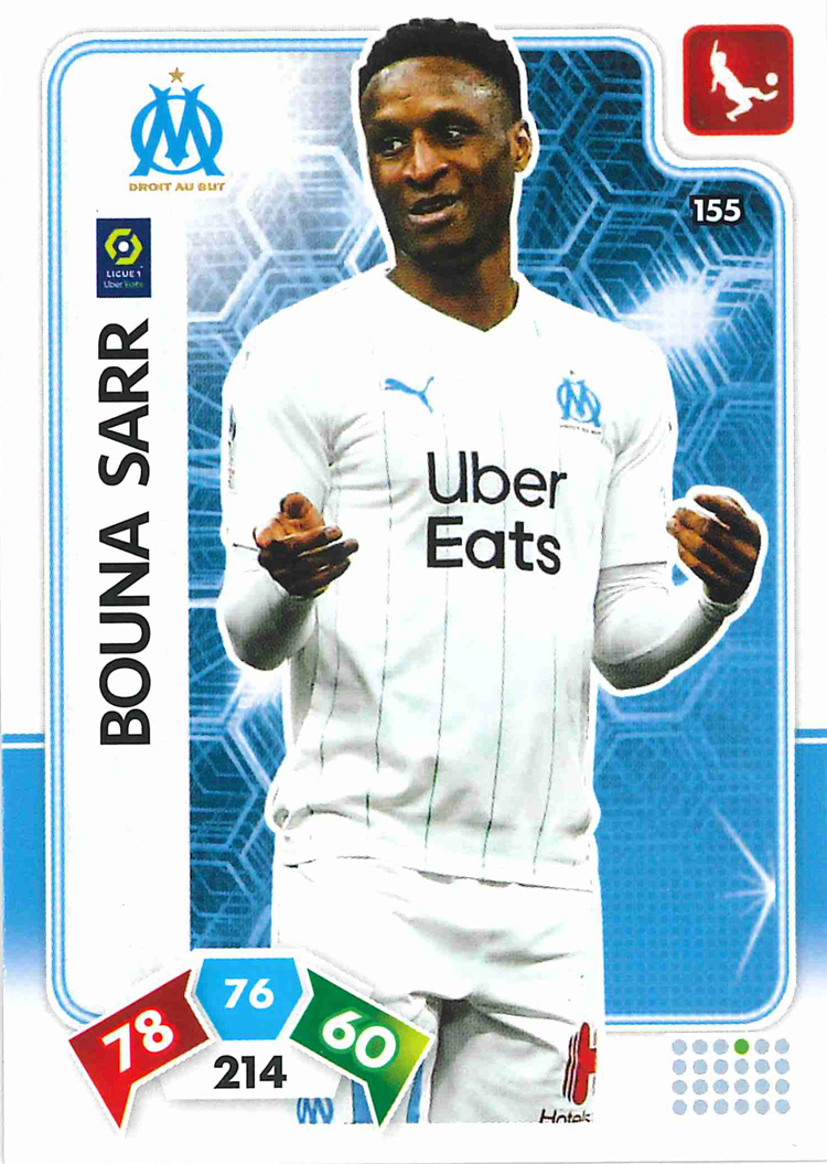 Olympique de Marseille  Trading Cards: Panini Foot Adrenalyn XL 2020-2021