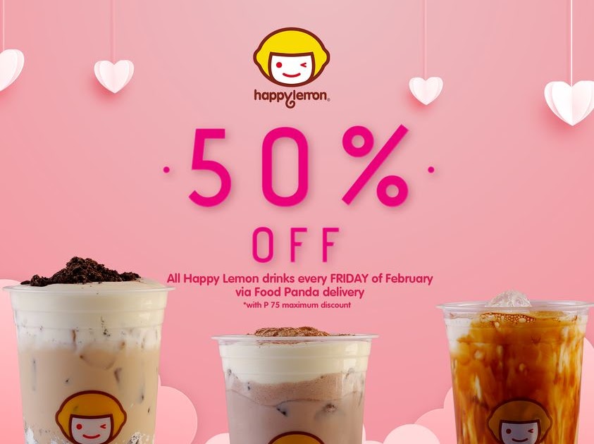 Manila Shopper Happy Lemon x GrabFood Fridays Promo