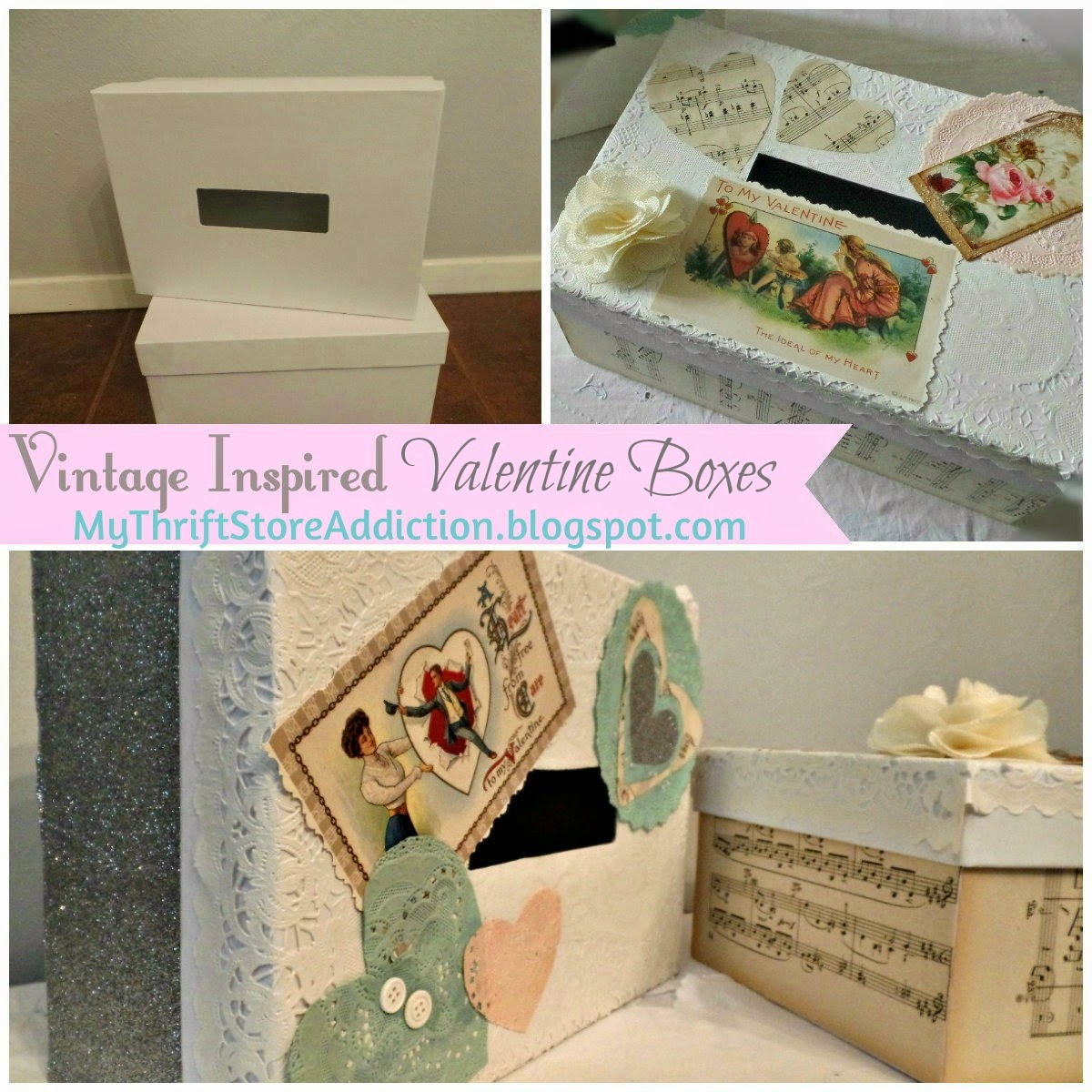 Vintage Valentine Boxes