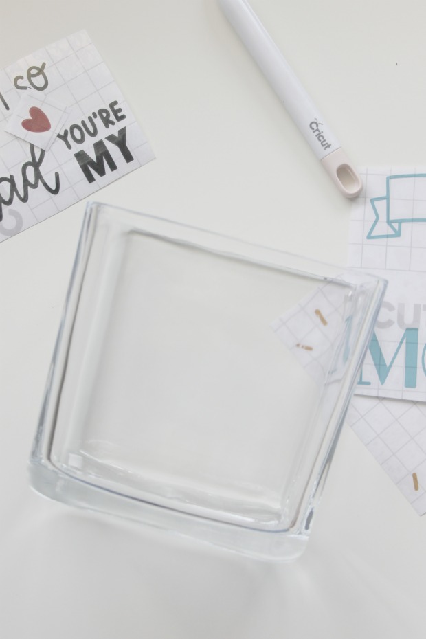 Ginger Snap Crafts Personalized Vase with Cricut {tutorial} + a Huge