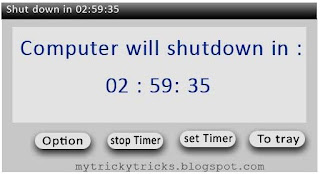 shutdown timer,how to control yourself from computer addiction,control computer addiction