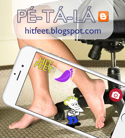 Aplicativo para fazer foto de pés, igual Pokemon Go Hit Feet *Foot