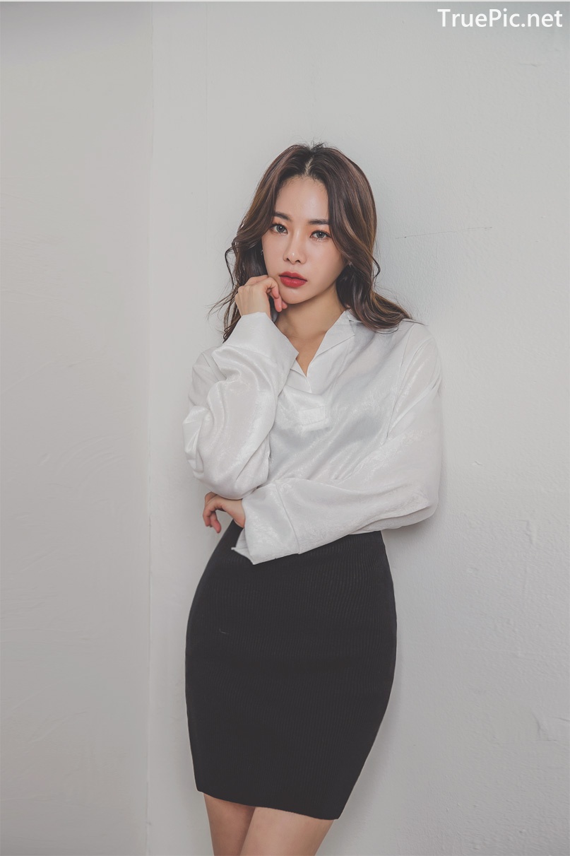 Image Korean Fashion Model - An Seo Rin - Office Dress Collection - TruePic.net - Picture-47