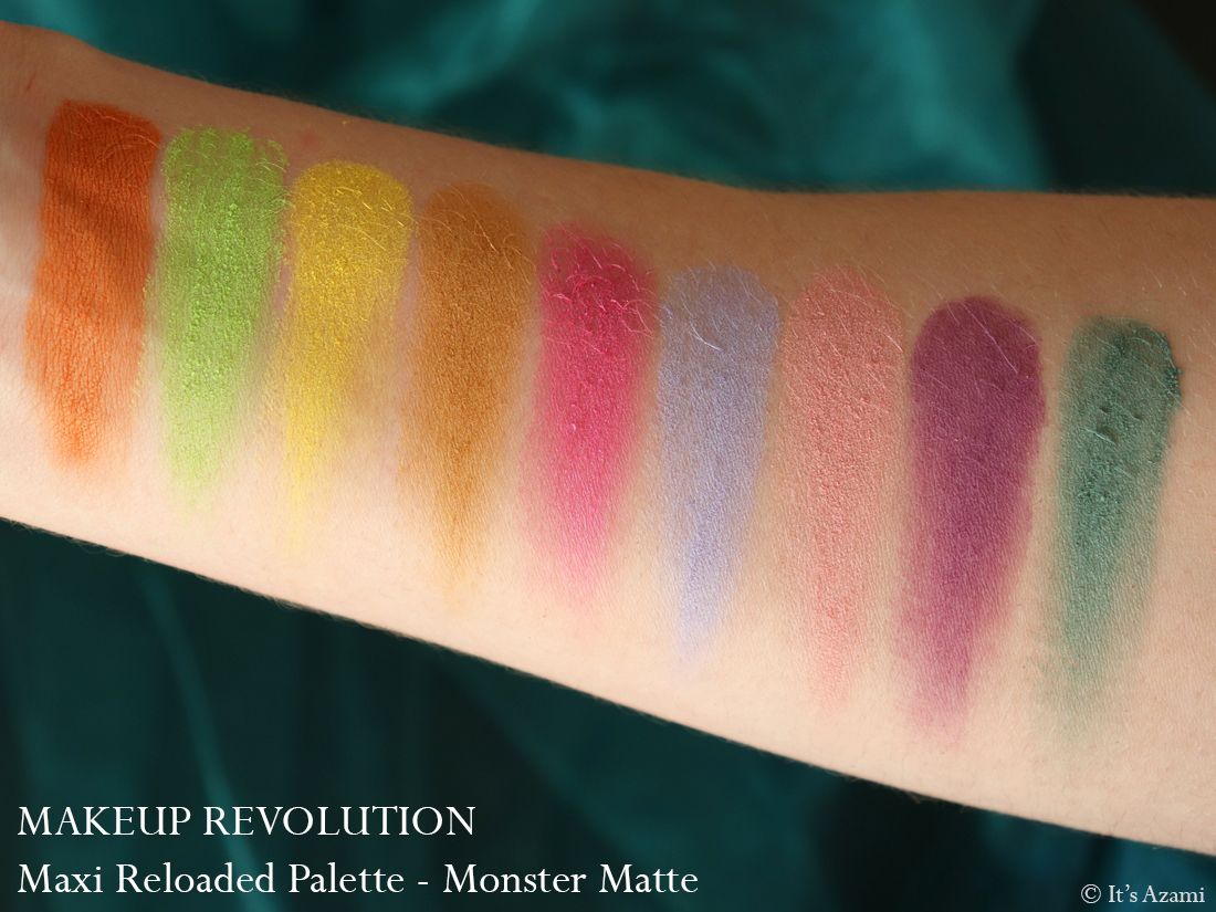 Makeup Revolution Maxi Reloaded Eyeshadow Palettes Review Swatches Avis - Paris London Makeup Artist Beauty Blogger Youtuber - Dream Big - Big Big Love - Monster Mattes - Large it Up It's Azami Makeup Revolution Maxi Reloaded Eyeshadow Palettes Review Swatches Avis - Paris London Makeup Artist Beauty Blogger Youtuber - Dream Big - Big Big Love - Monster Mattes - Large it Up It's Azami