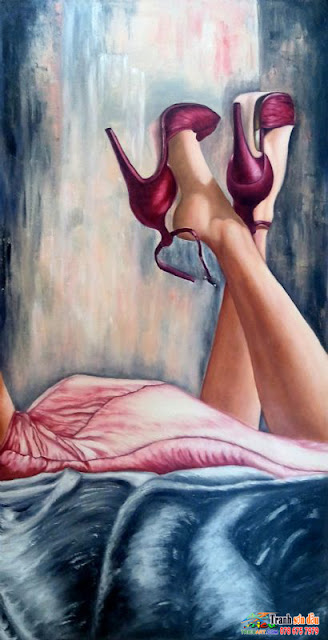 Tranh nghệ thuật treo phòng ngủ