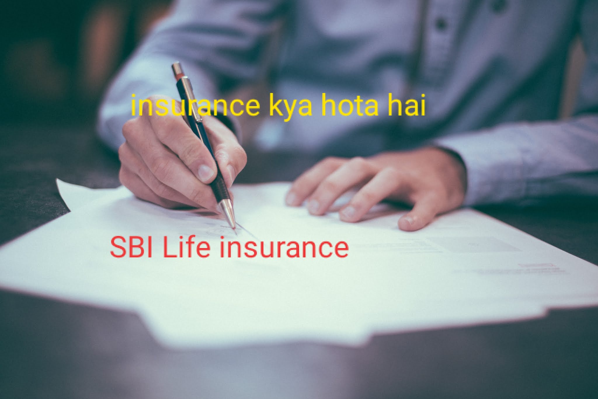 Sbi Life Insurance Kya Hai In Hindi एसबीआई लाइफ़इंश्योरेंस के फायदे